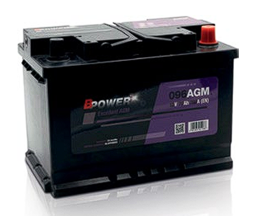 BPOWER Excellent AGM 12V 105Ah